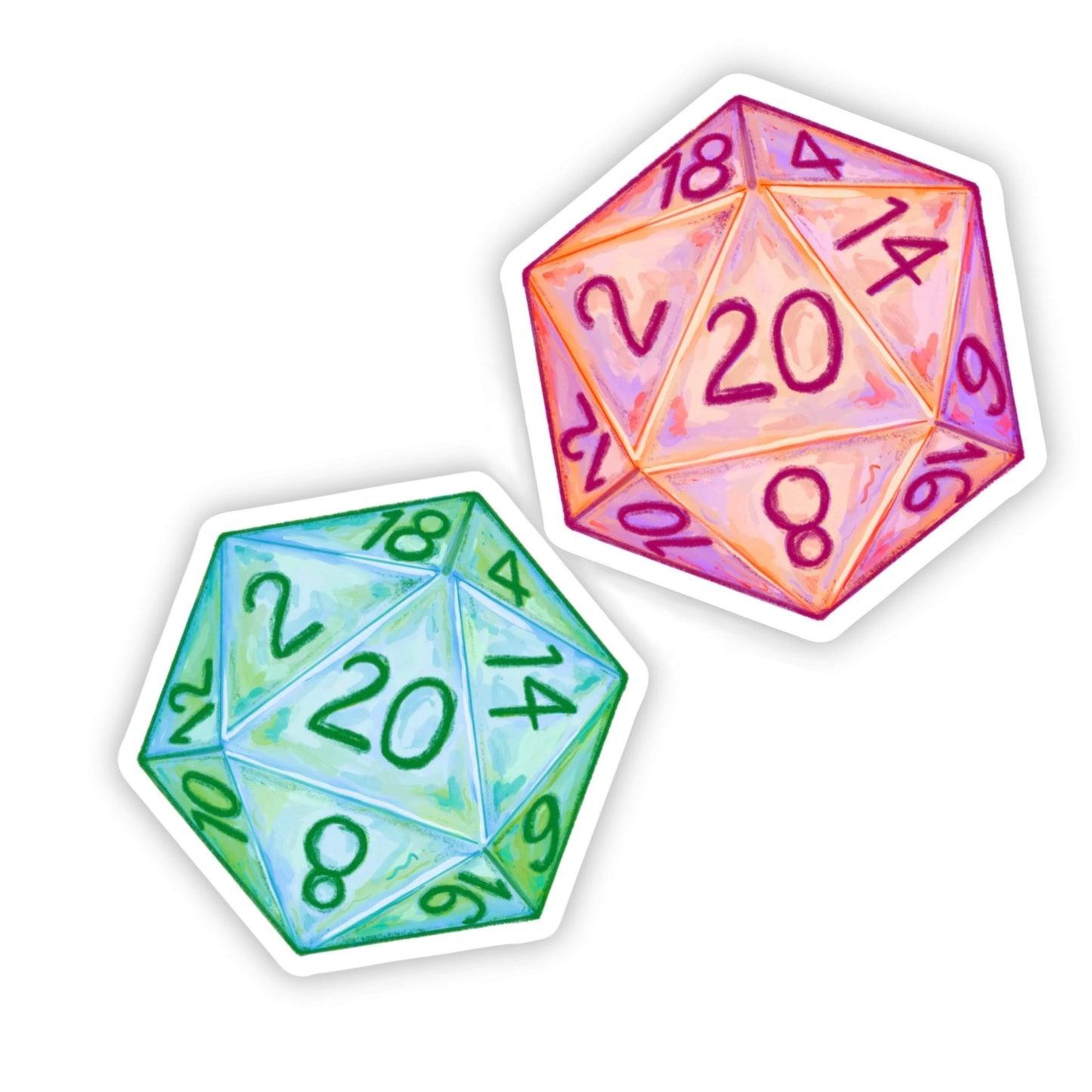 D20 Sticker