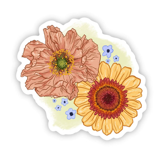 Pastel Flower Sticker