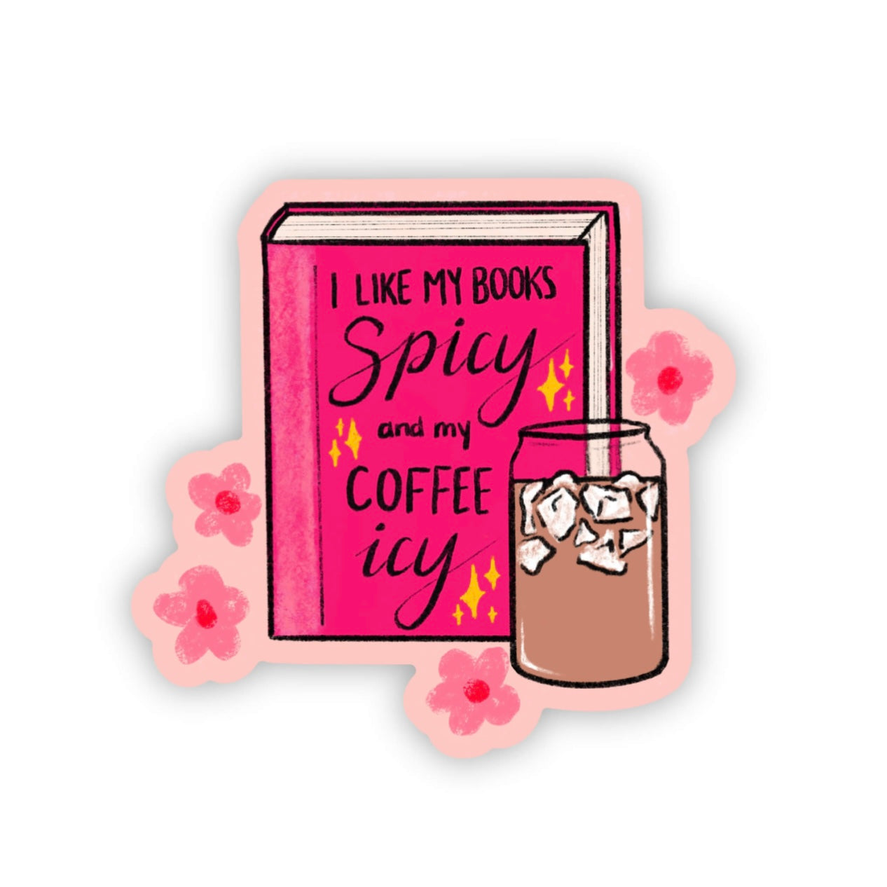 Spicy Books Sticker