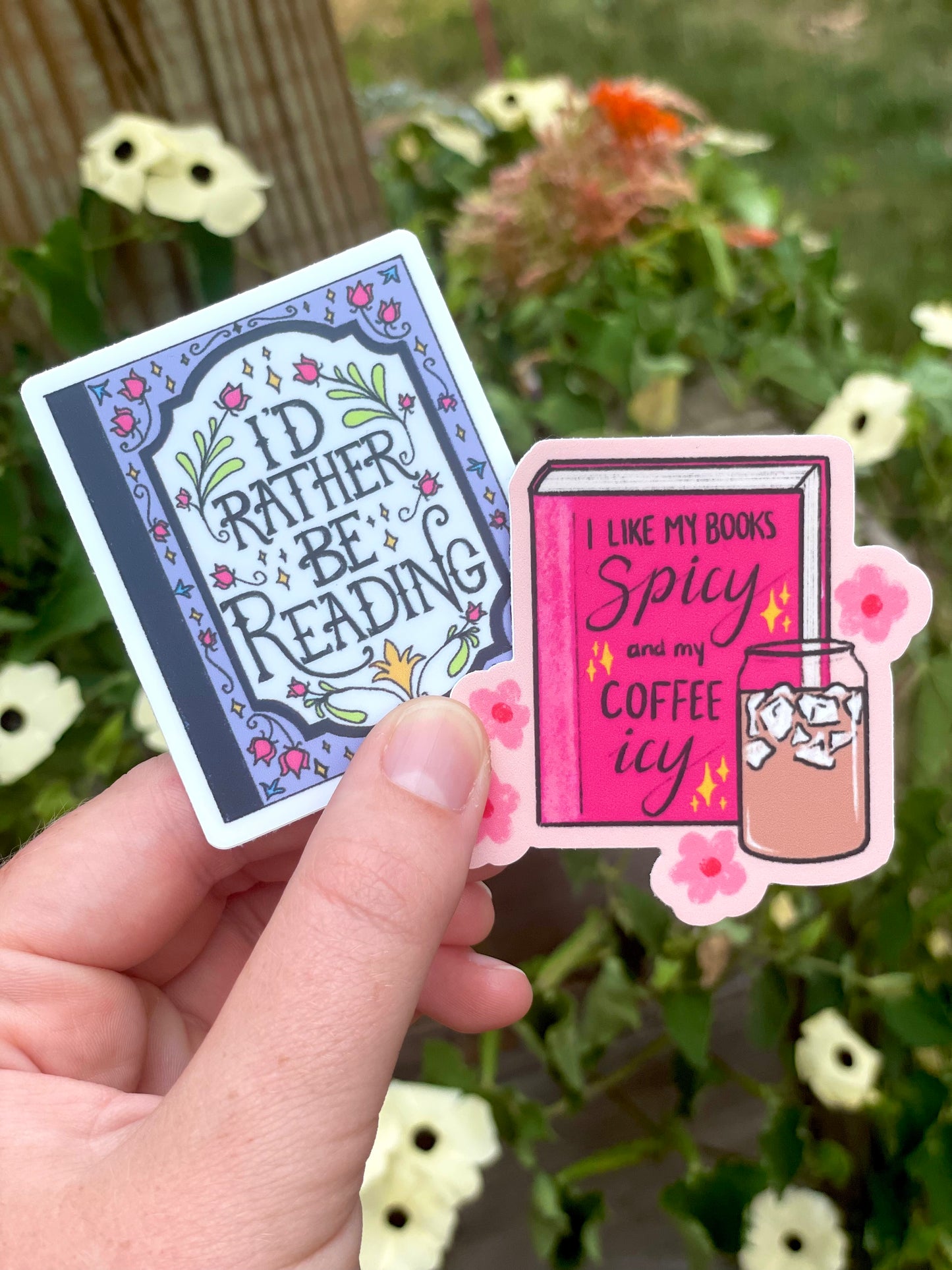 I’d Rather Be Reading Sticker