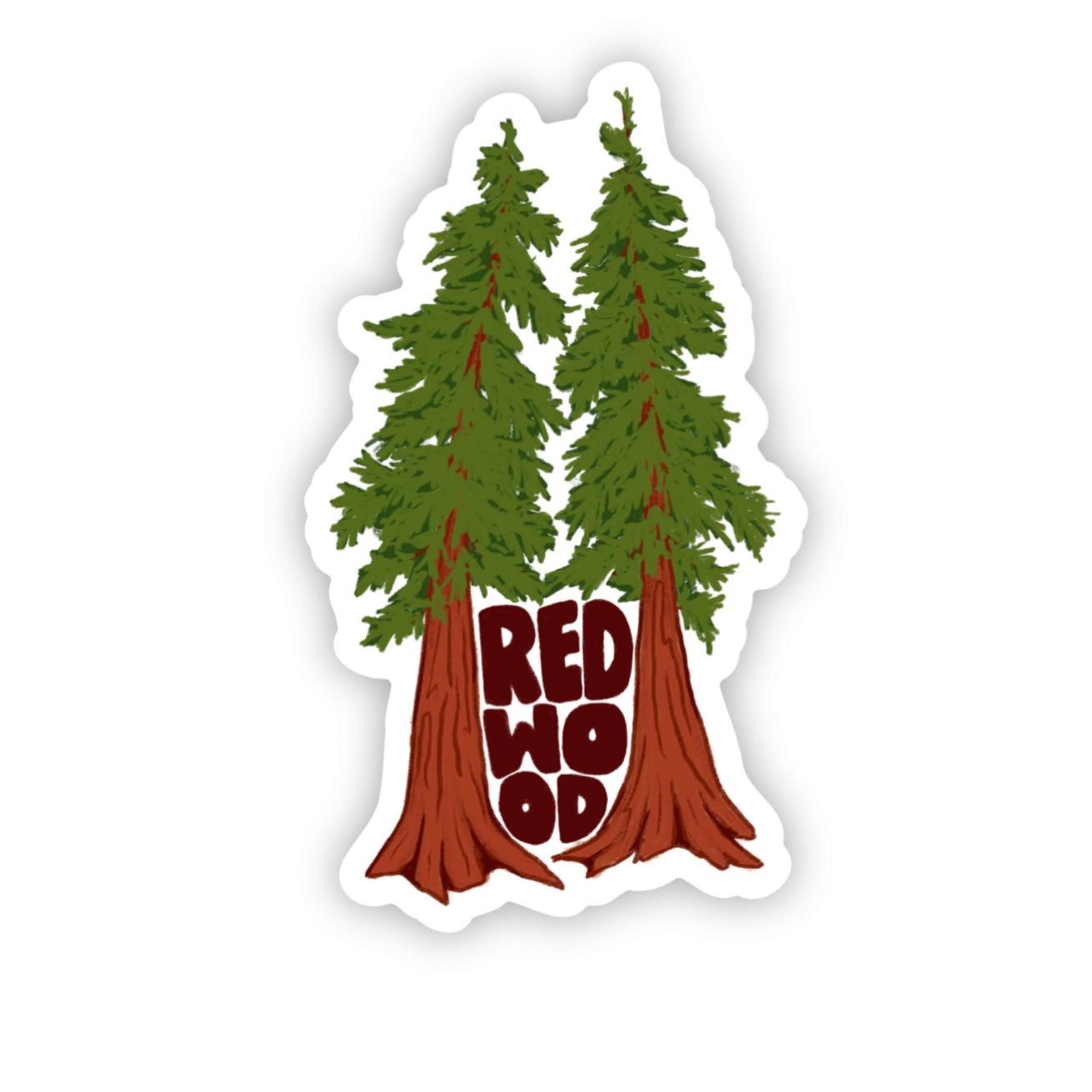 Redwood Sticker