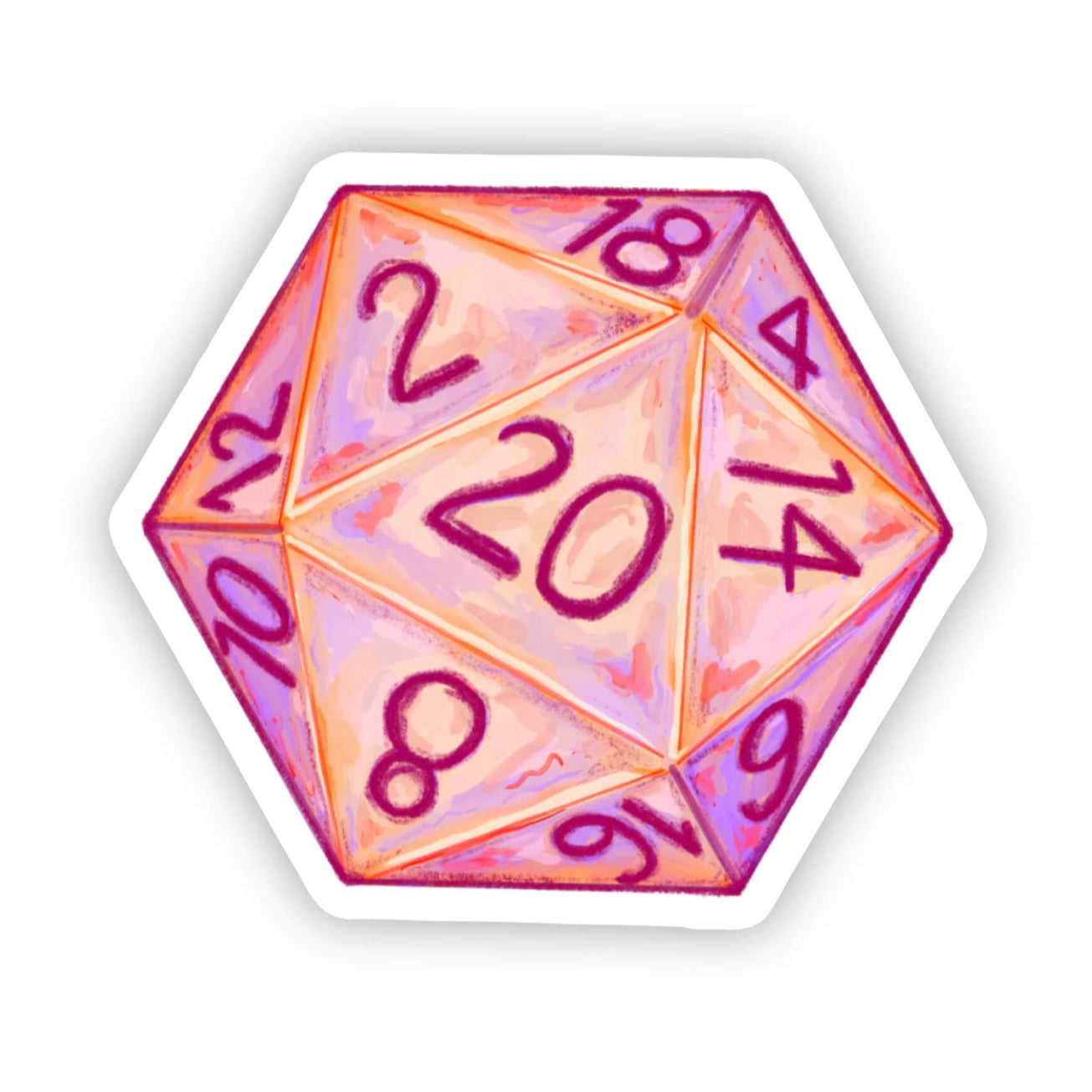 D20 Sticker