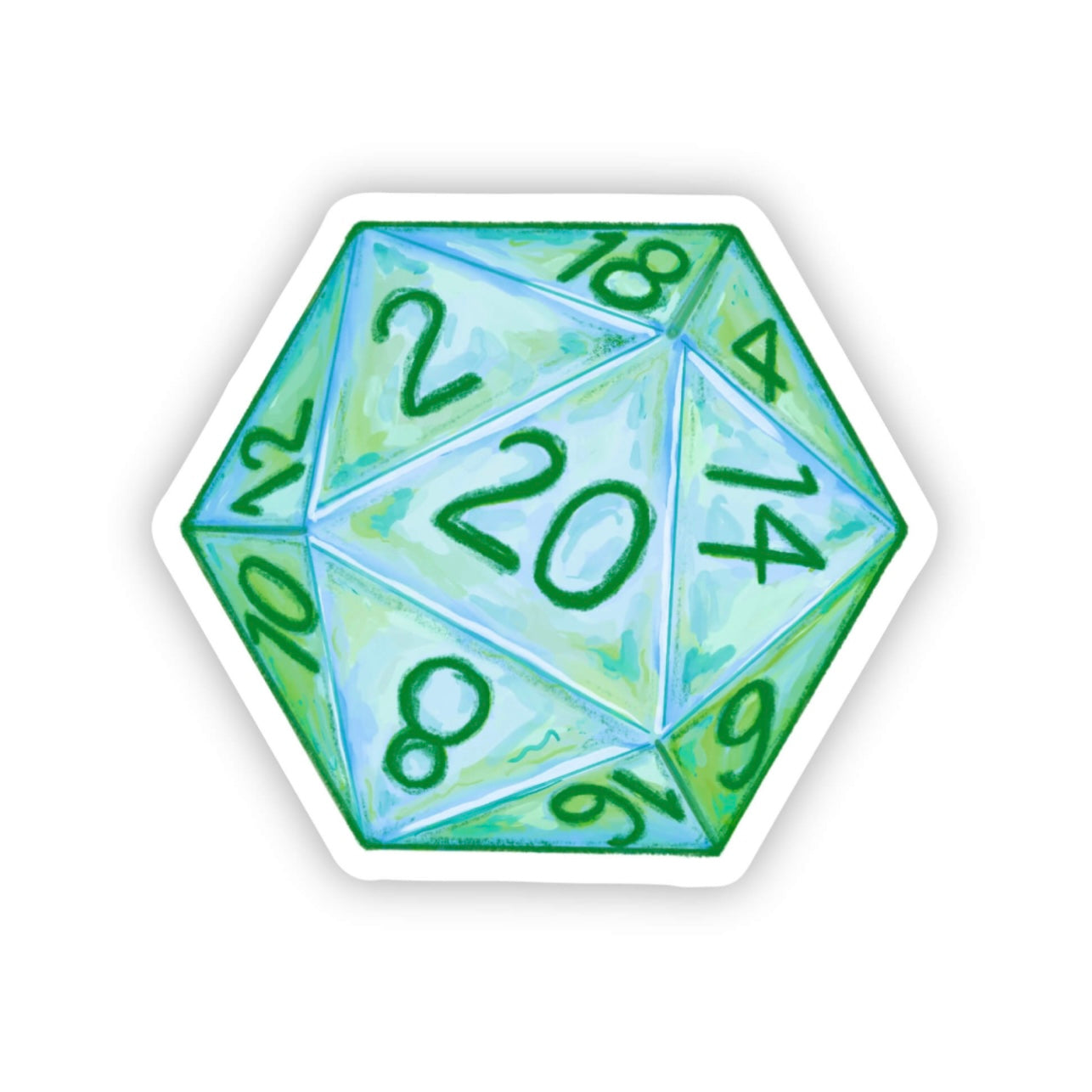 D20 Sticker
